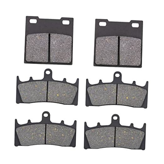 Front and Rear Brake Pads Set for Suzuki GSX1300 R Hayabusa 1999 Semi-metallic