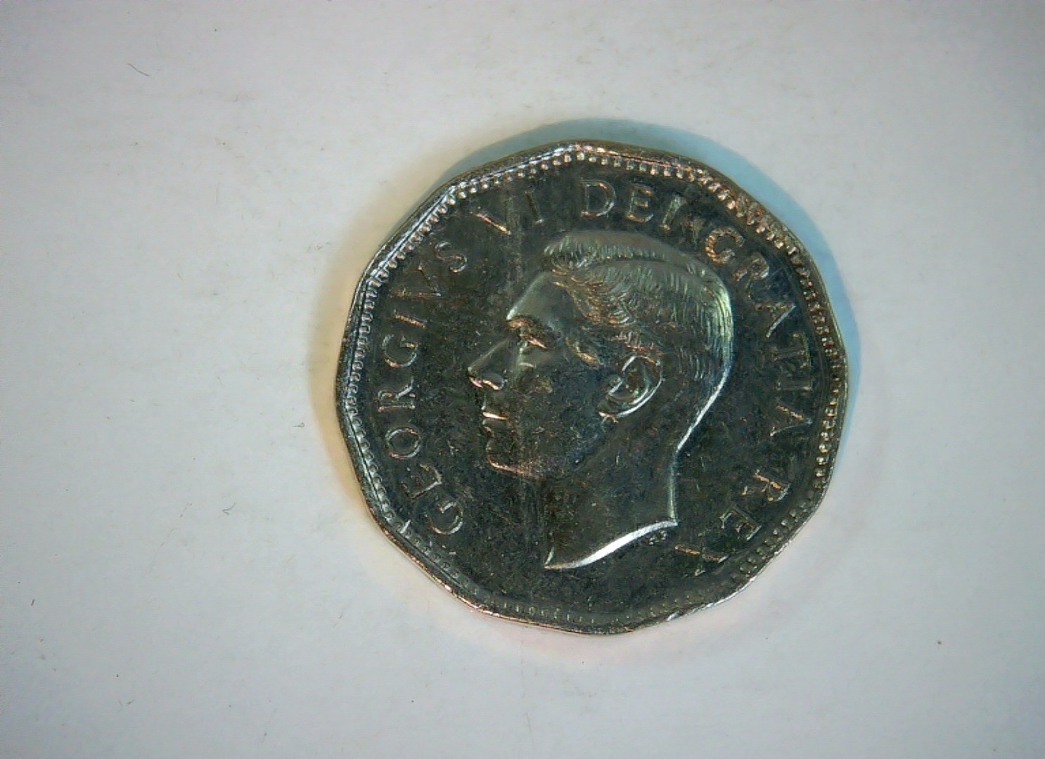 Canada 1951 5 Cents George VI (Commemorative 1751-1951) Coin