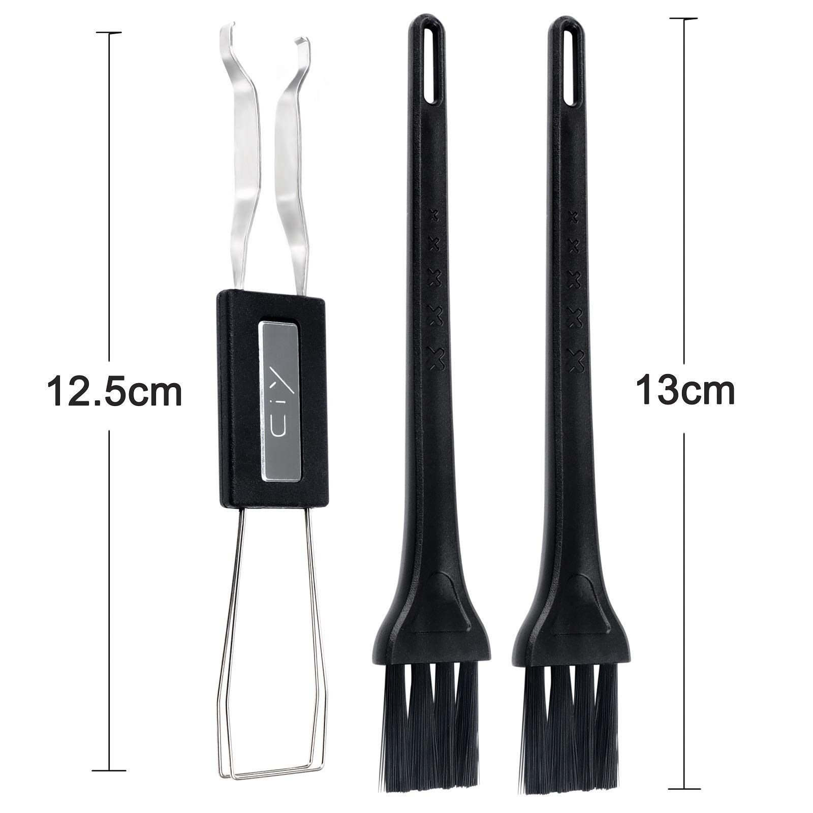 Keycap Puller Switch Puller Stainless Steel Keycap Removal Tool with 2 Pcs Ke...