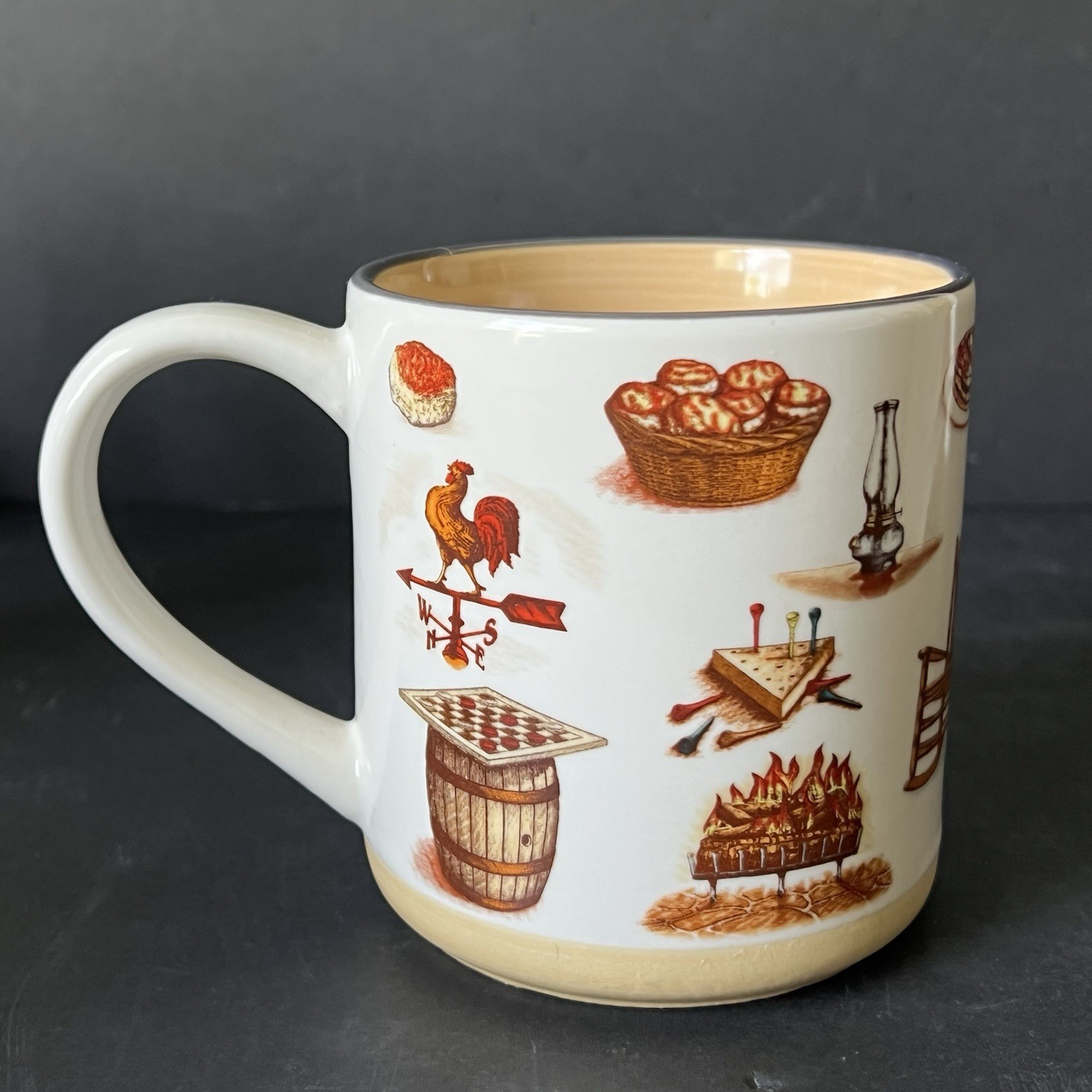 Cracker Barrel Stoneware Old Country Store Ceramic Coffee Mug Cup