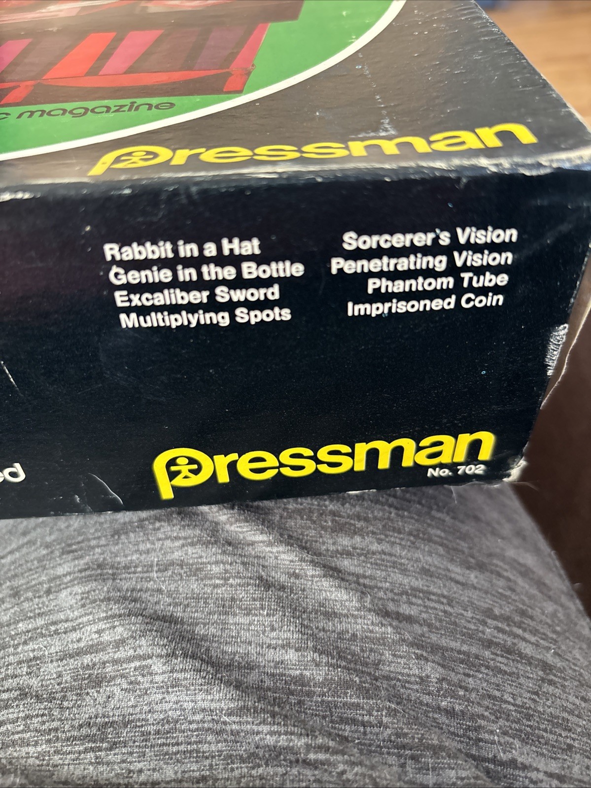 Presto Magic Show Set No 2 1975 Pressman Corp