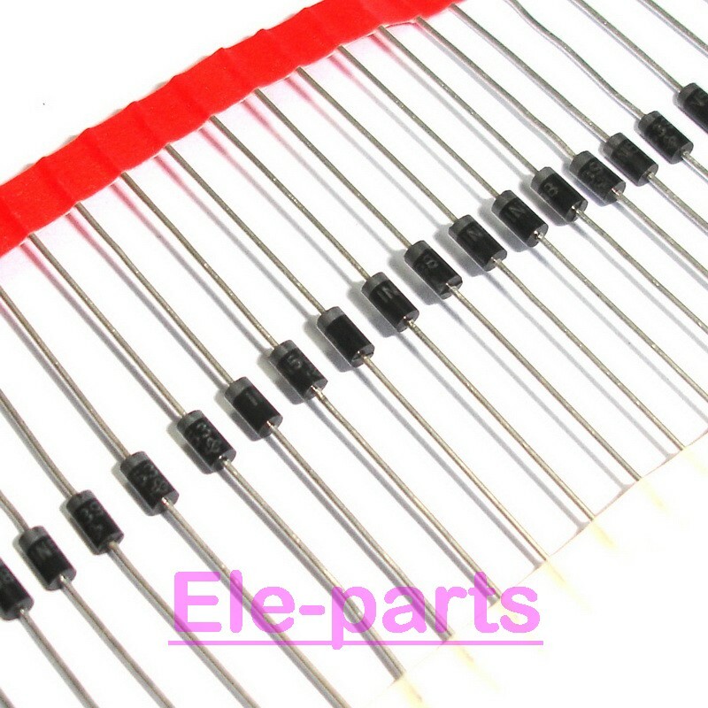 50 PCS 1N5398 DO-41 IN5398 1.5A Voltage 50V~1000V Plastic Silicon Rectifiers
