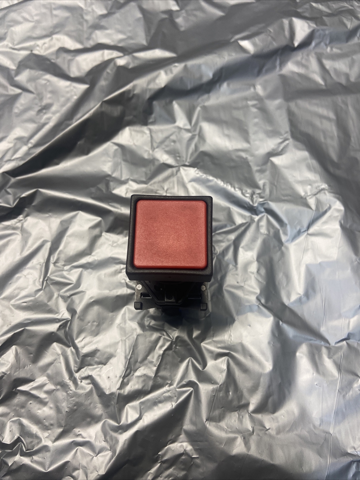 New Haas Switch Power Off Push Square Red Button Haas Part # 93-1255