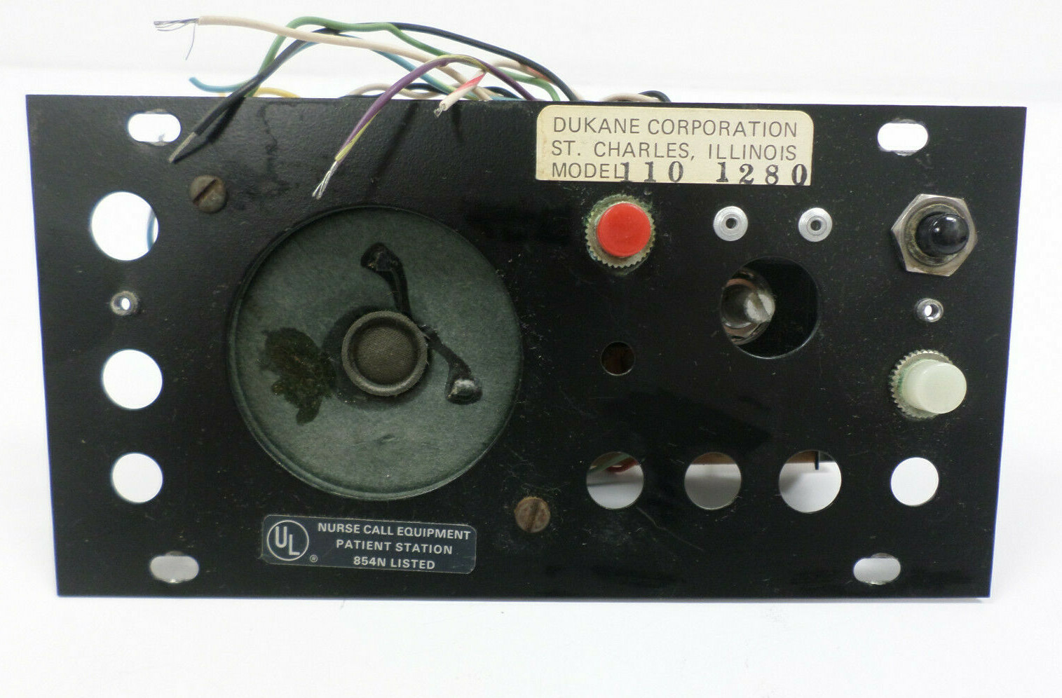 Dukane Nurse Call Equipment Speaker Assembly OEM Part # 110-1280