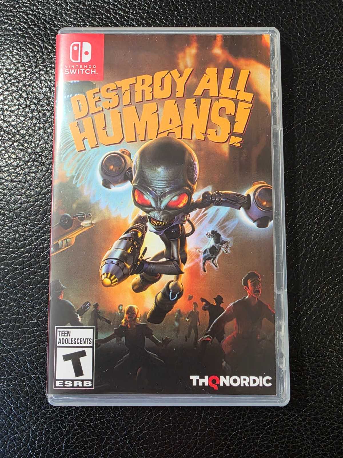 Replacement Case (NO GAME) Nintendo Switch Destroy all Humans!