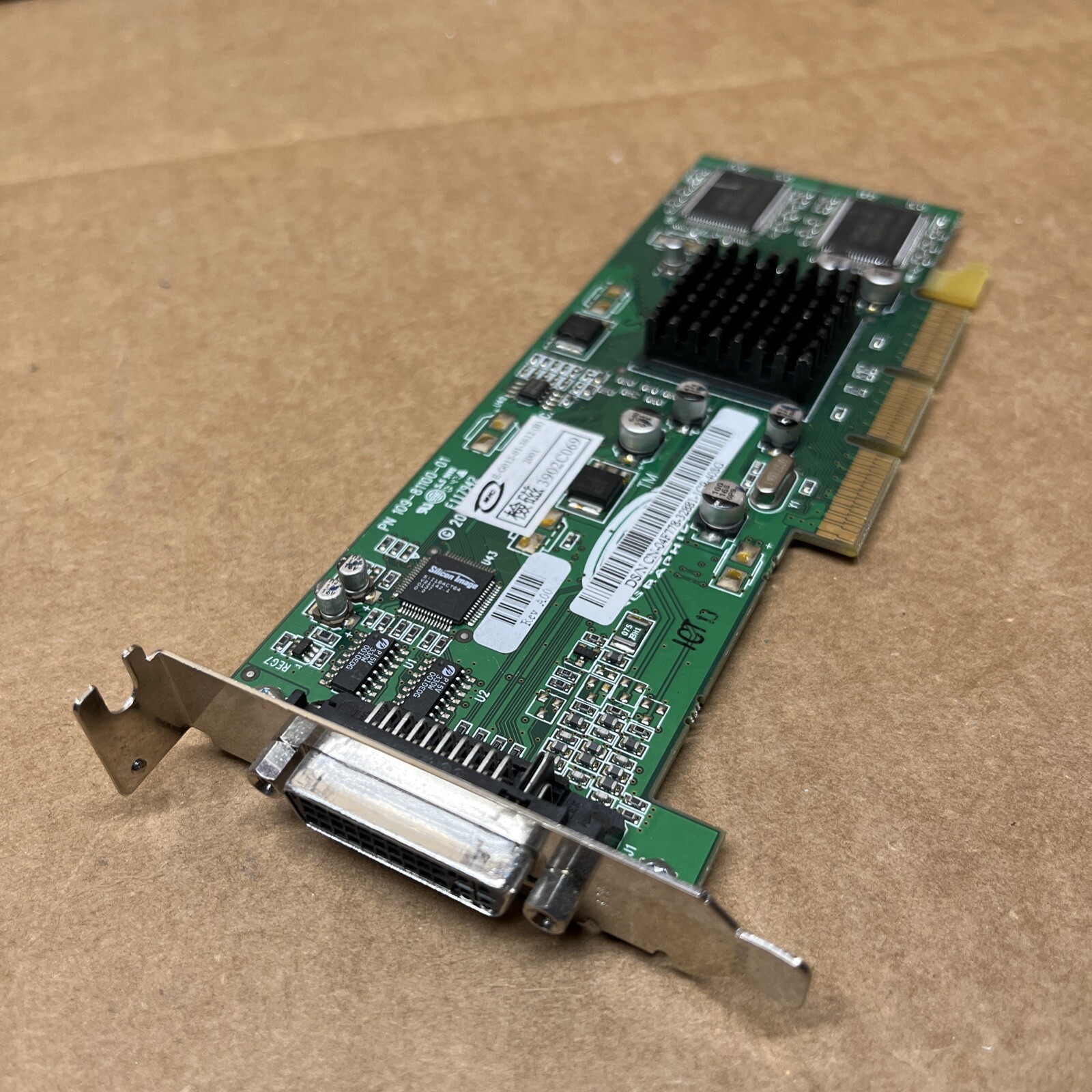 ATI Radeon P&D (EVC) Display Port ,AGP Video Card,PN: 109-81100-01,SFF Desktops
