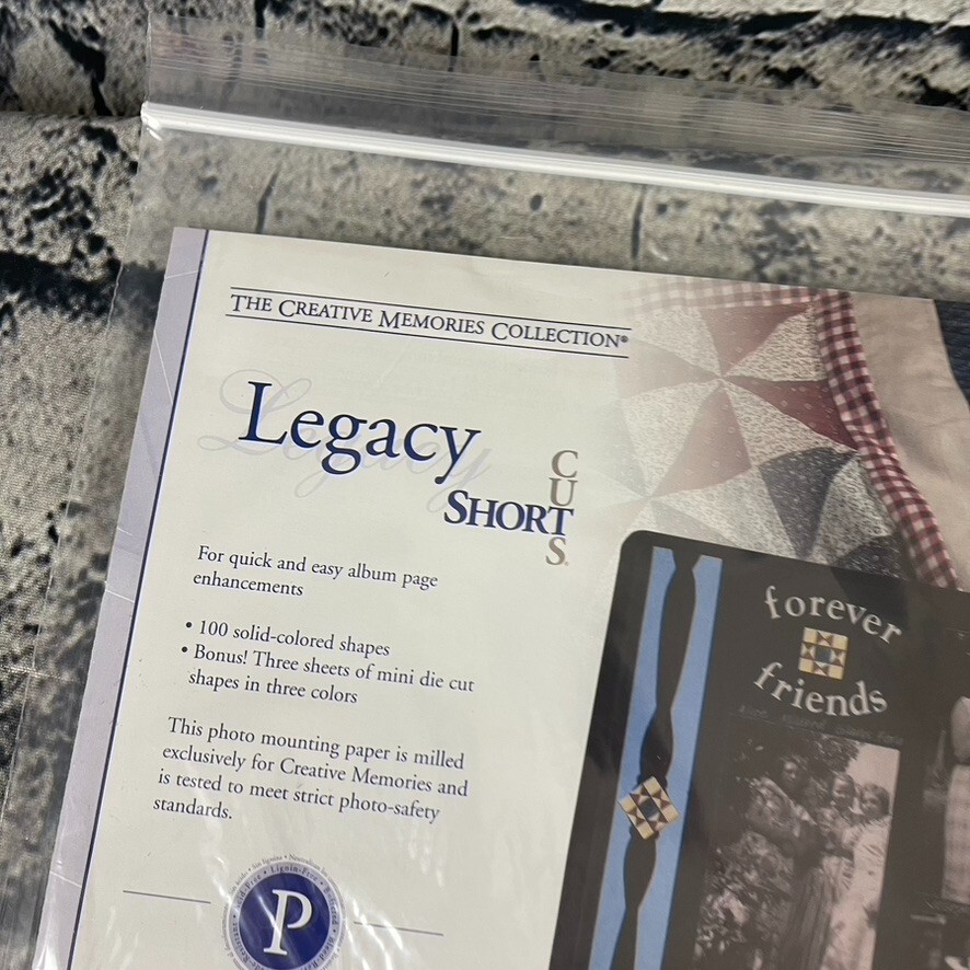 Creative Memories LEGACY SHORT CUTS Geometric Shapes