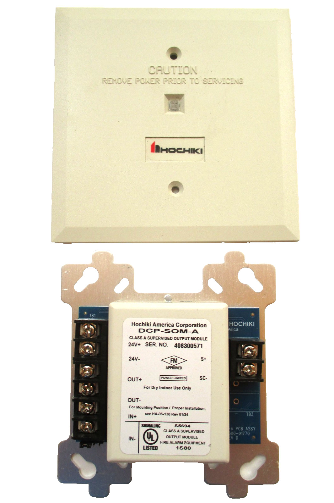 Hochiki DCP-SOM-A Class A Supervised Output Module, Addressable