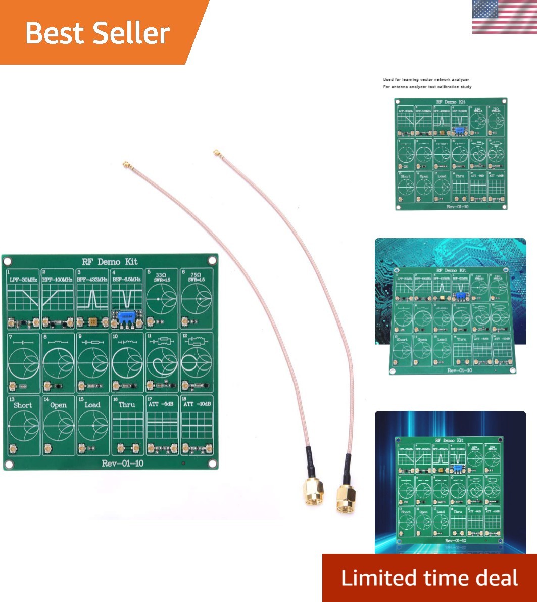 Educational VNA  Module - 18 Built-in Filters for Calibration Learning