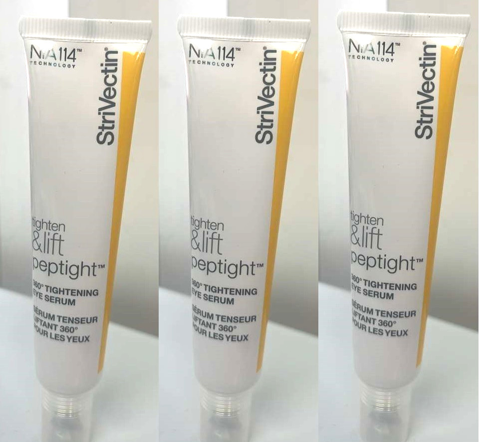 3x Strivectin Peptight 360 Tightening Eye Serum 1 oz /30 ml. each Eye Serum