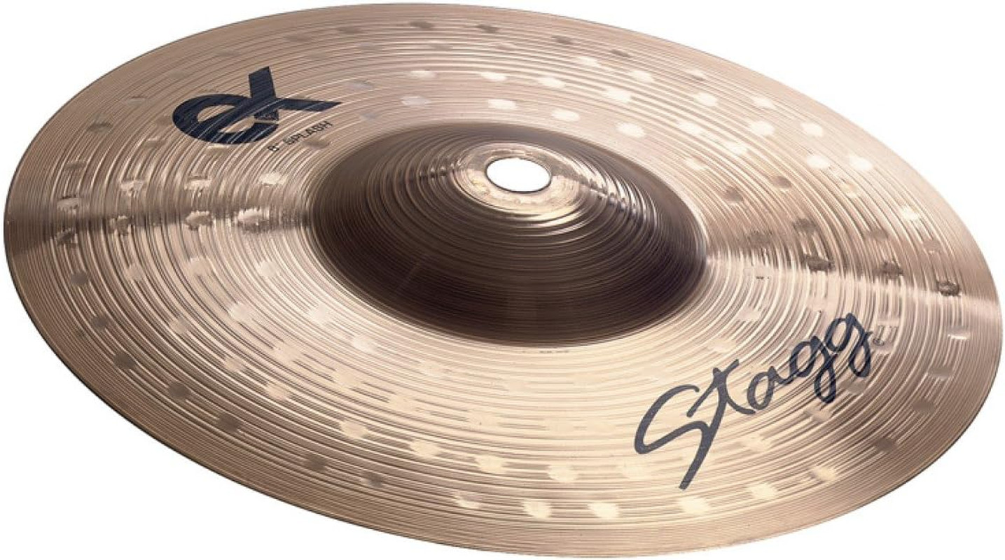 EX-SM6B 6-Inch EX Medium Splash Cymbal,Bronze,Black
