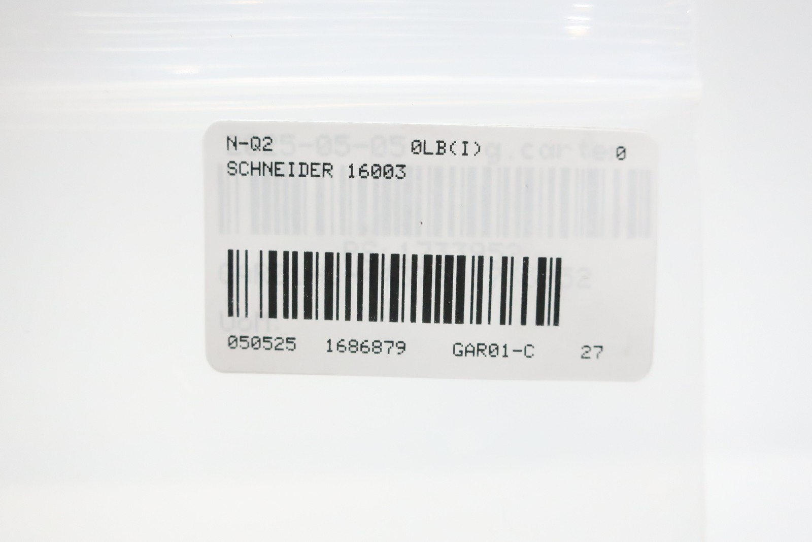 Schneider 16003 Ammeter 0-90a Amp