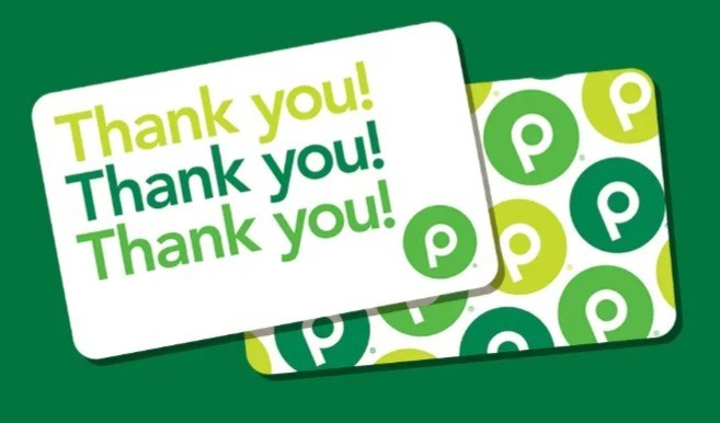 Publix Gift Cards $467.09