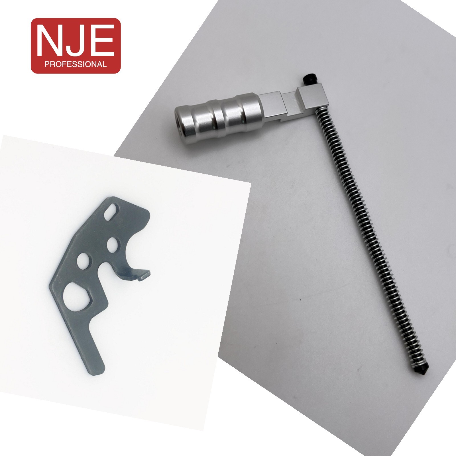 Ruger 10/22 Bolt Charging Handle & Auto Bolt Release Silver Combo