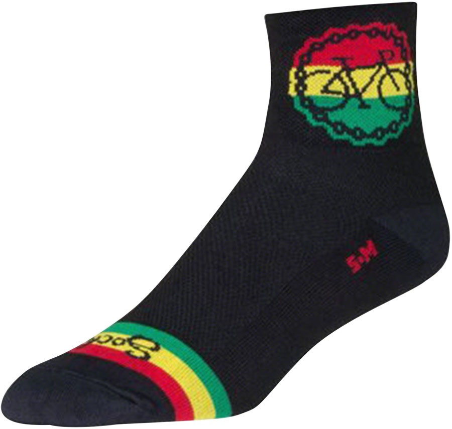 Sockguy Rasta Ride Socks 5-9