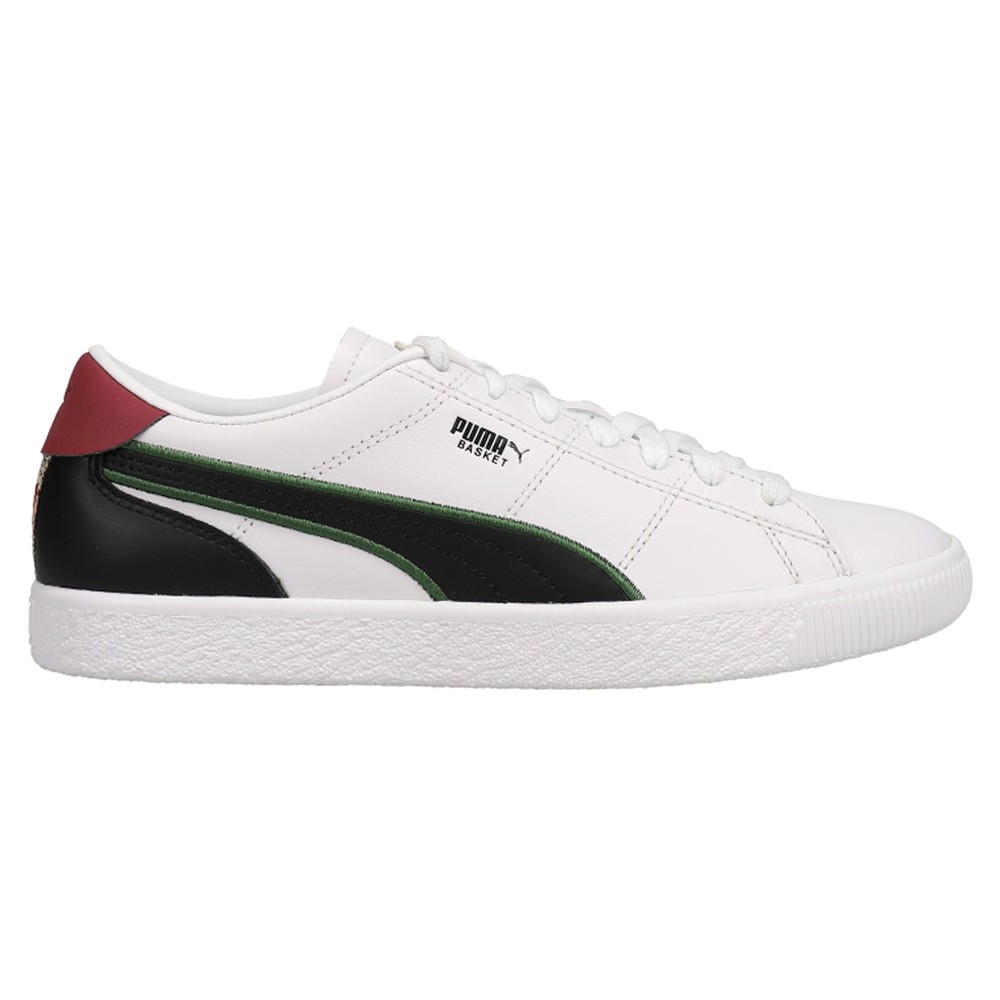PUMA  X Liberty Basket Lace Up  Womens Black, White Sneakers Casual Shoes 384114