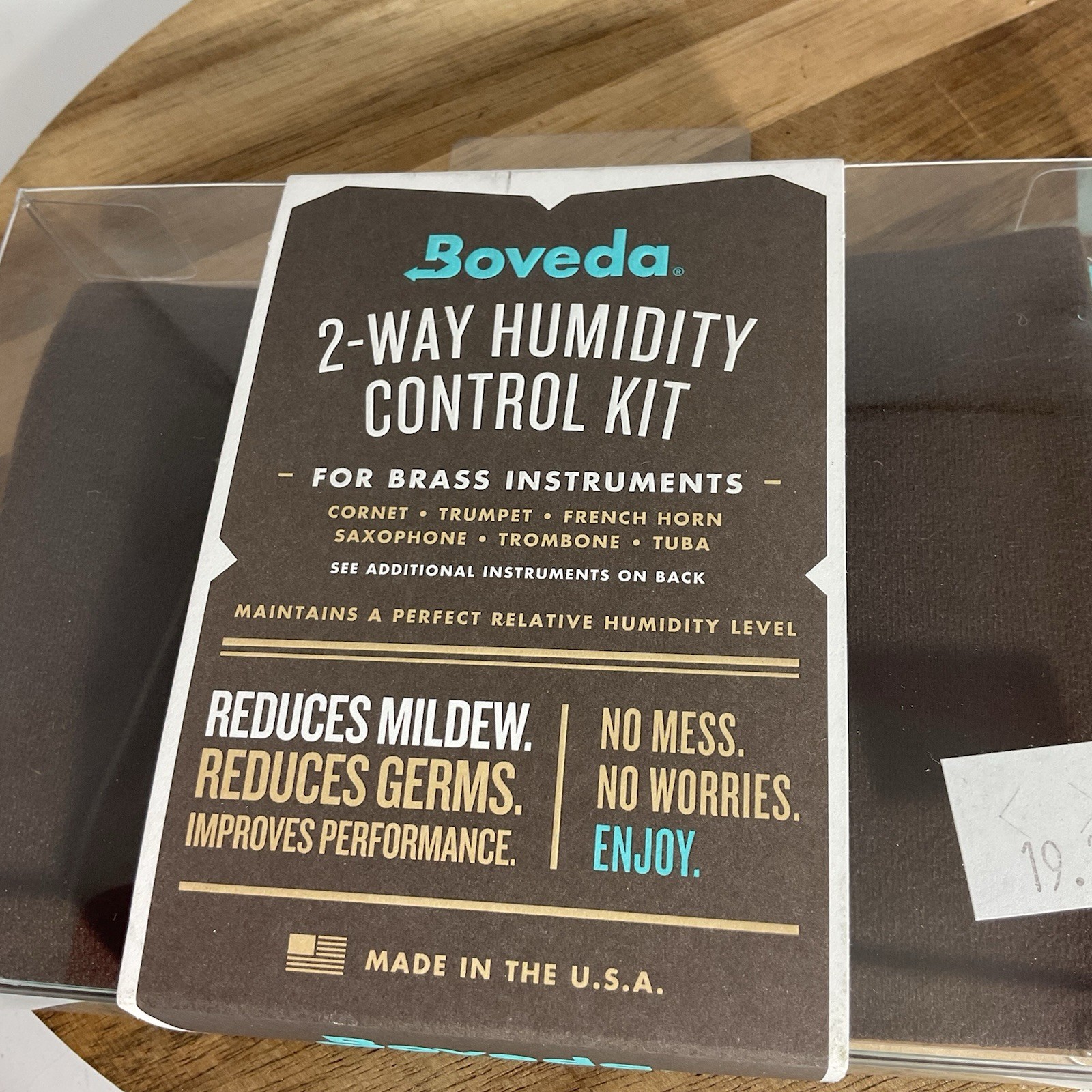 Boveda 2-Way Humidity Control Kit For Brass Instruments New (PG)