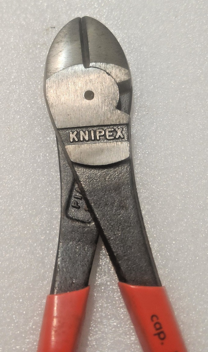 ⭐⭐KNIPEX HIGH LEVERAGE 7-1/4" DIAGONAL CUTTERS 74-01-180 MADE IN GERMANY⭐⭐