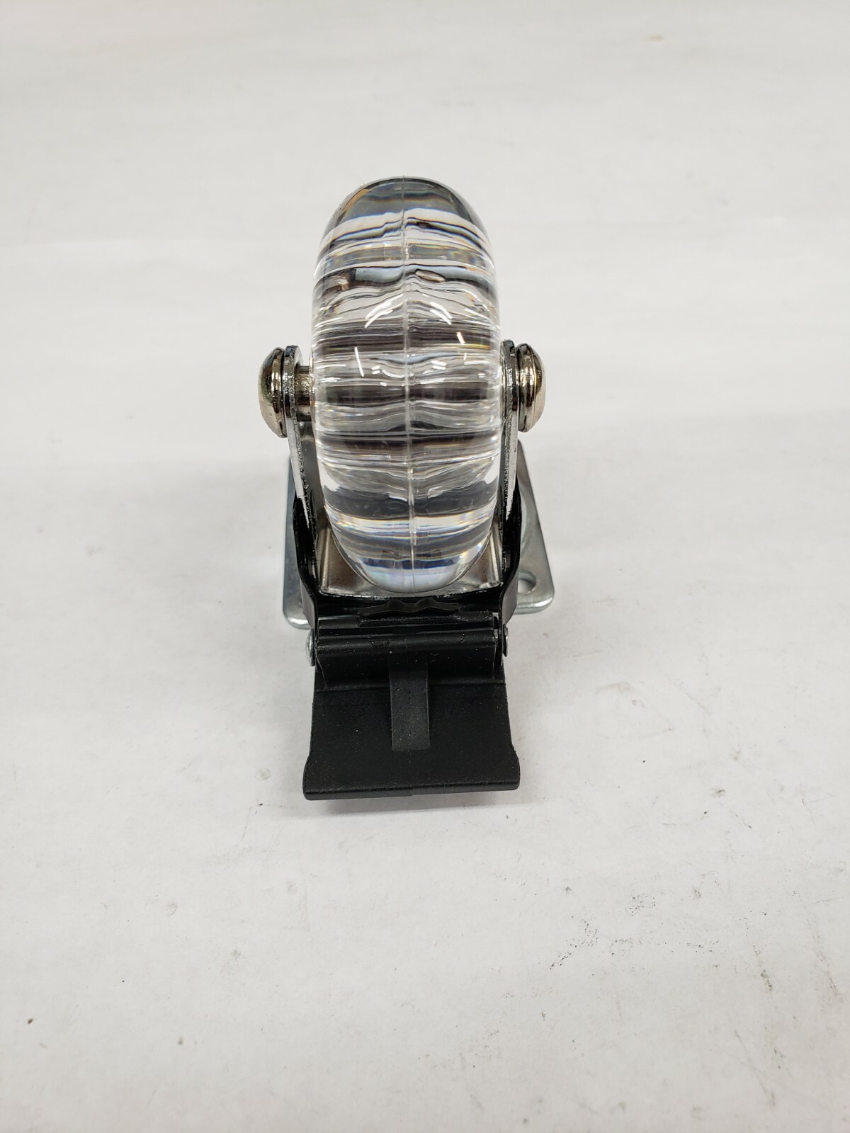 Shepherd Hardware Designer Caster 6279 2-Inch Clear Jewel w/ Brakes