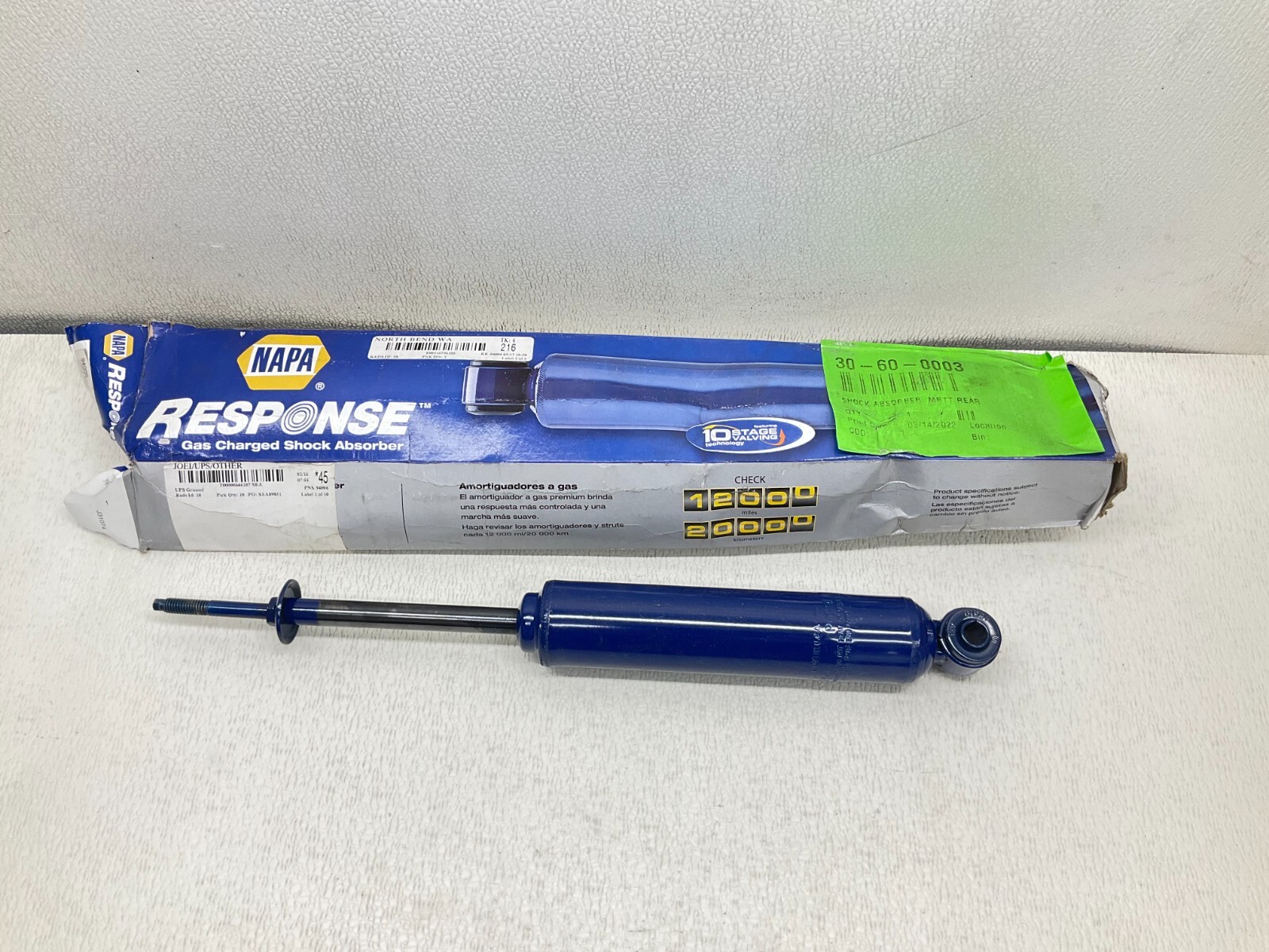 NAPA 94006 Response Gas Charged Shock Absorber 32075 New (TSC)