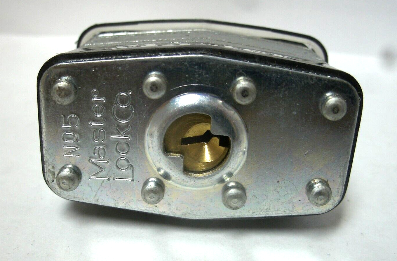 Master #5, 5KALJ-Laminated Padlock-3/8" Shackle-NEW!