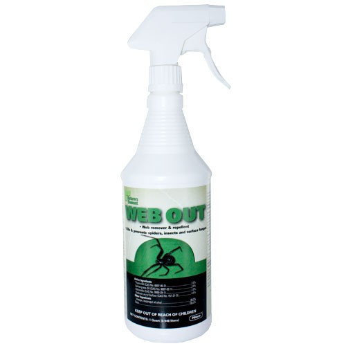Web Out Spider Spray Spider Eliminator Destroyer 1 QT Web Out Cobweb Eliminator