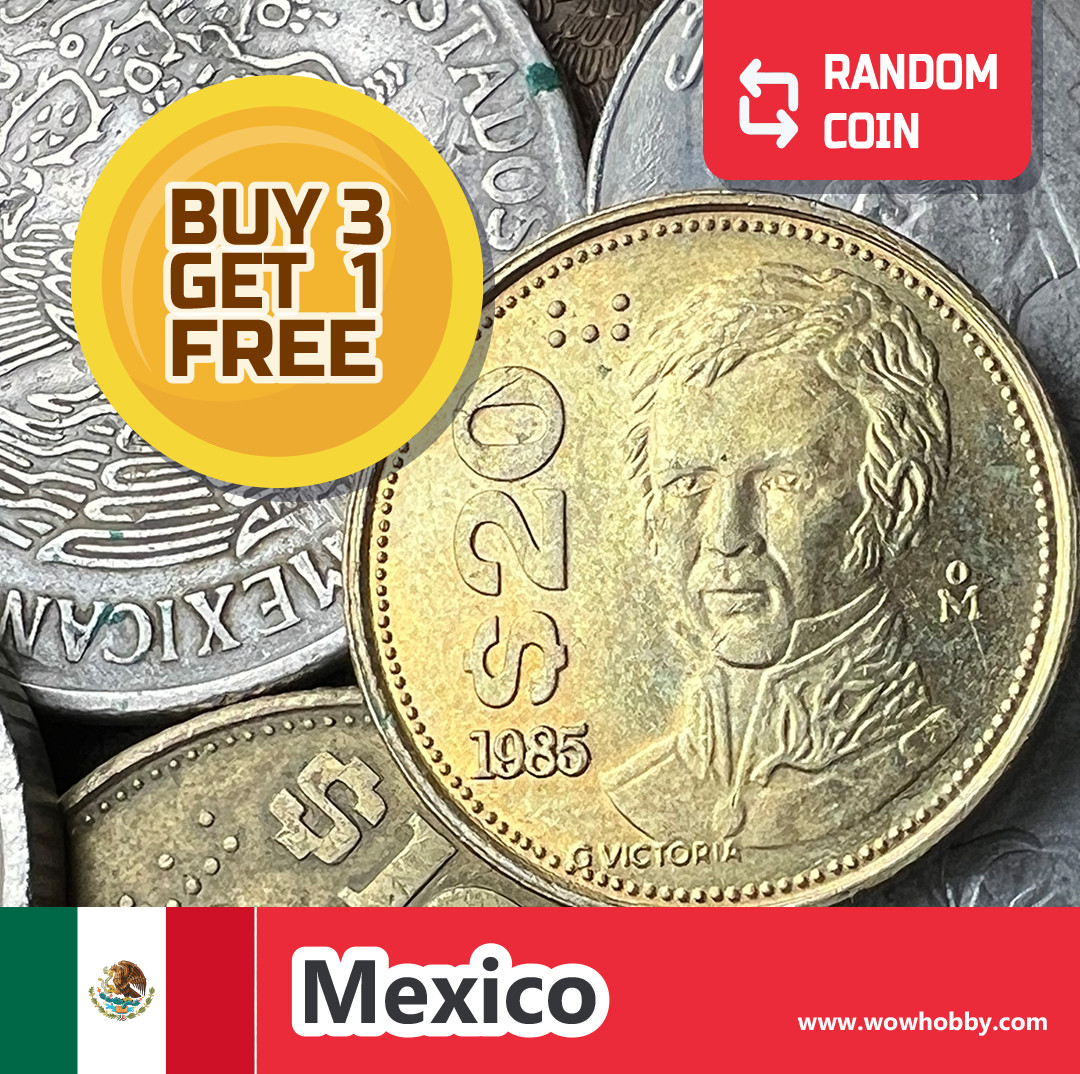 Random Collectible Mexican Coin | Mexico Coin for Collecting