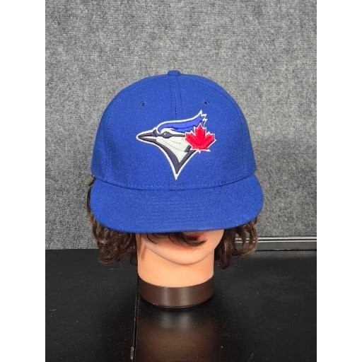 New Era Toronto BlueJays MLB Baseball Cap Fitted 59FIFTY Royal Blue 7 1/4 Casual
