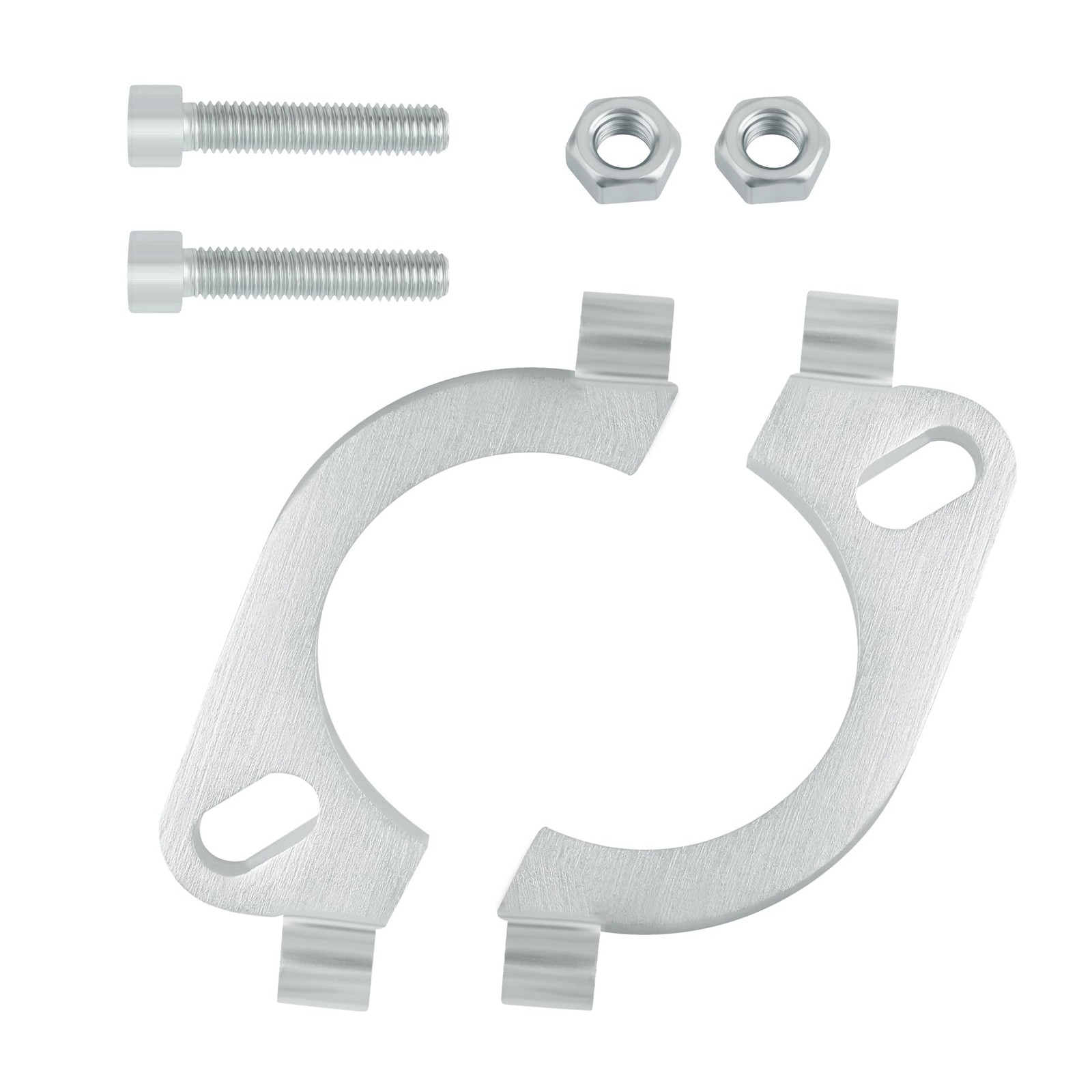 2.5 Inch Split Flange Repair Kit with 2 4.92*3.38*0.3inch,