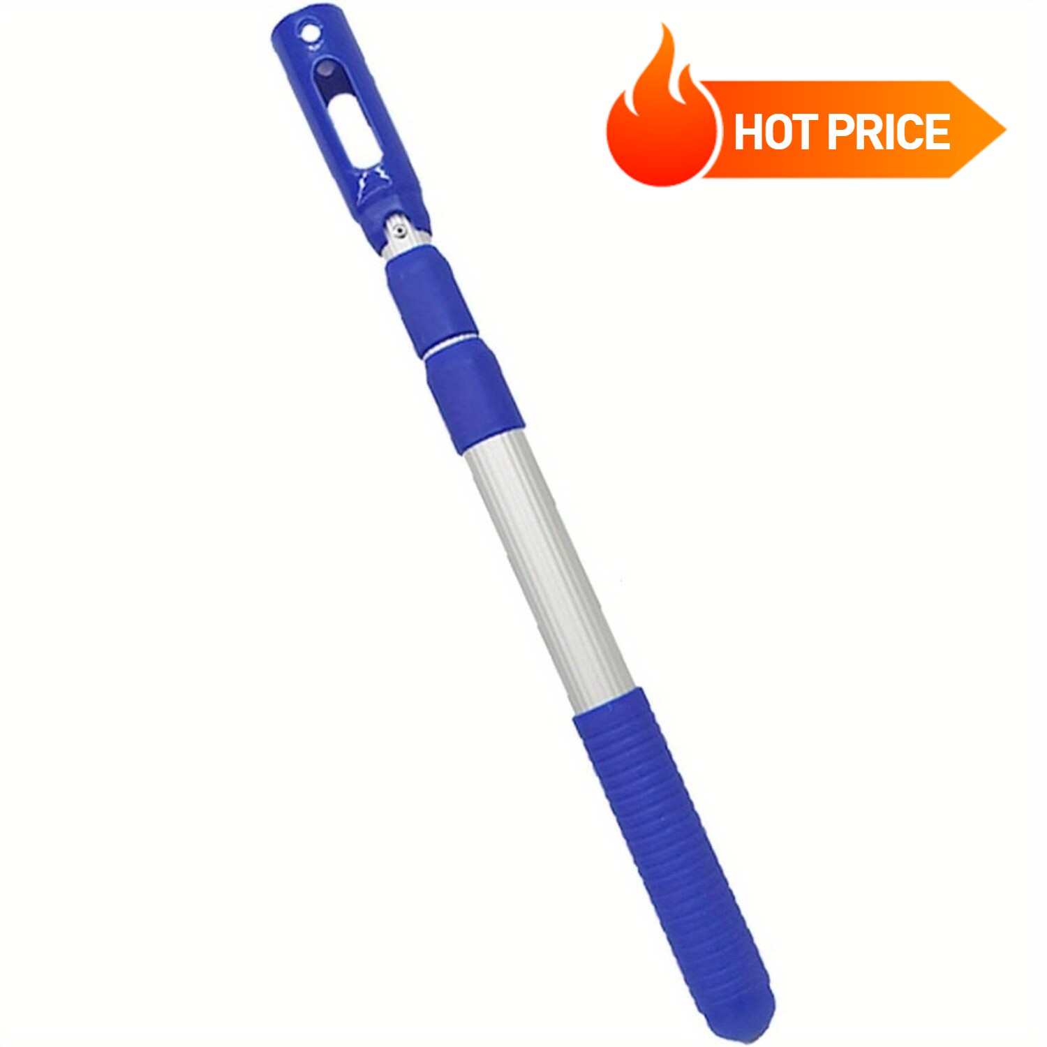 Swimming Pool Pole Aluminium Telescopic Rod Pool Pole for Connect Net Brushes