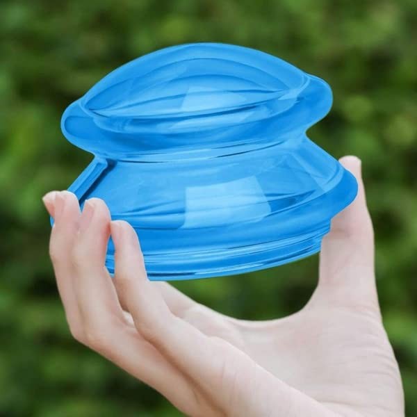 Lure Essentials Edge Silicone Cupping Set, Set of 8 (Assorted), Blue