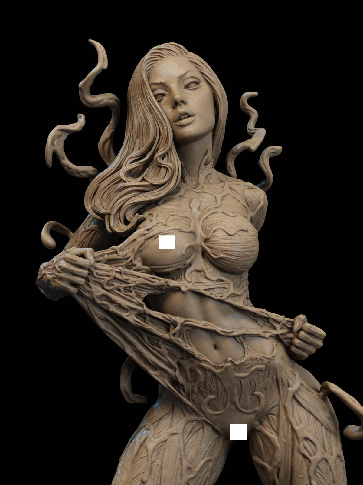 Carnage Mary NSFW (1) 1/12 Unpainted 3D Printed resin model kit CA3d