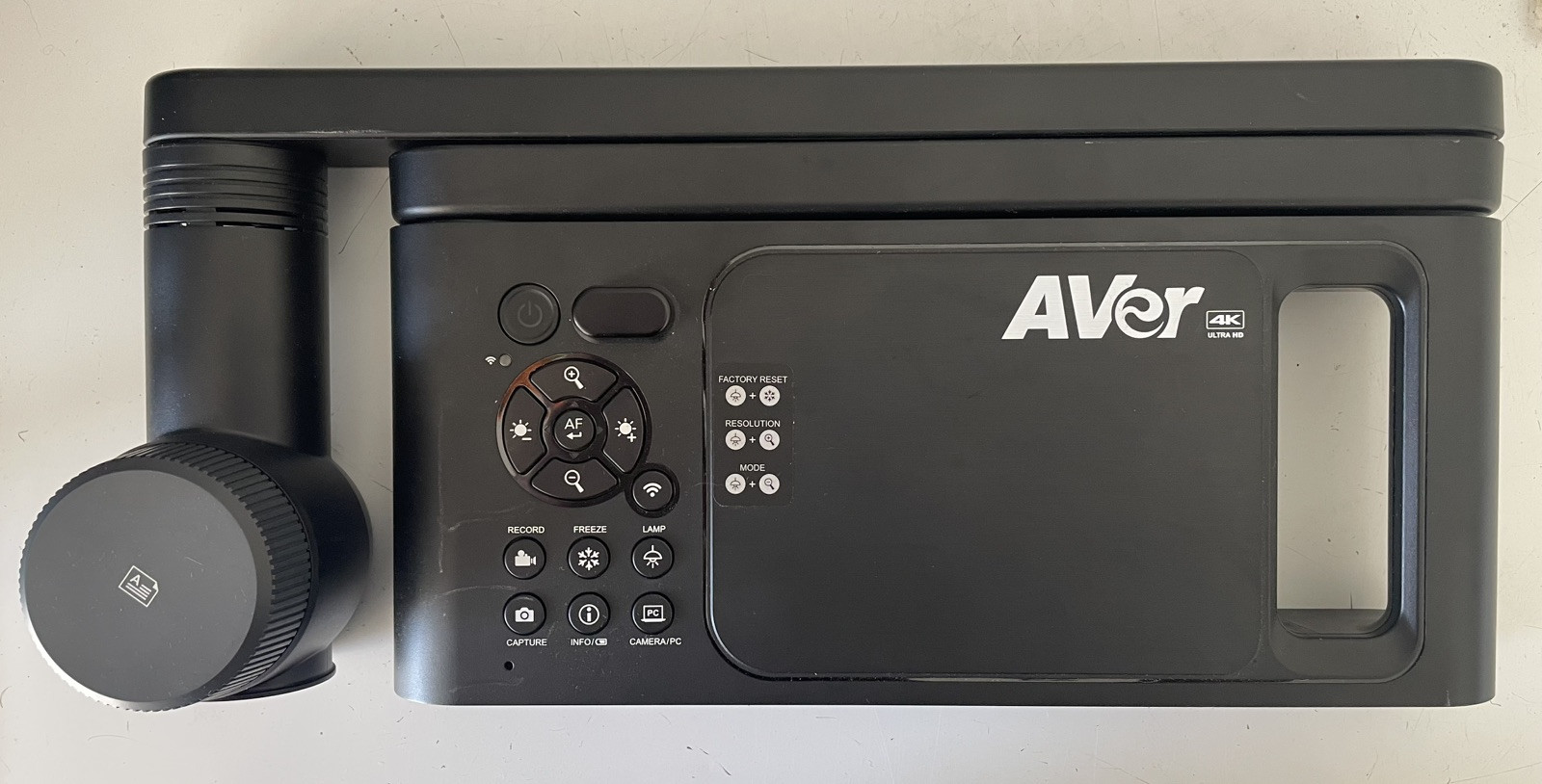 AVer Vision M70W Wireless 4K Document Camera AS IS - UNTESTED - UNIT ONLY.