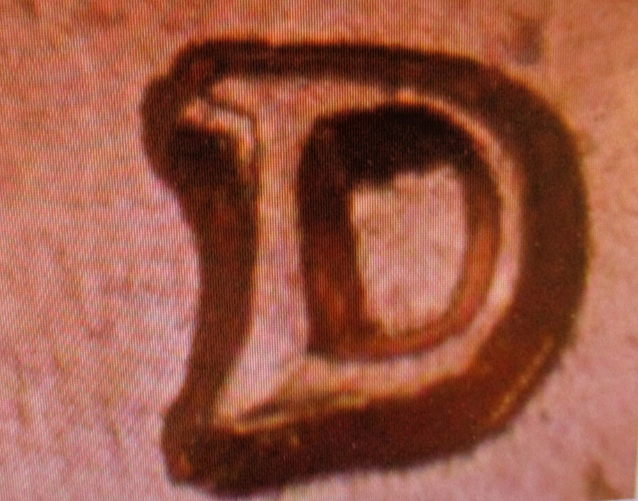 1958-D LINCOLN CENT RPM #14 D OVER D GEM BU     AA8