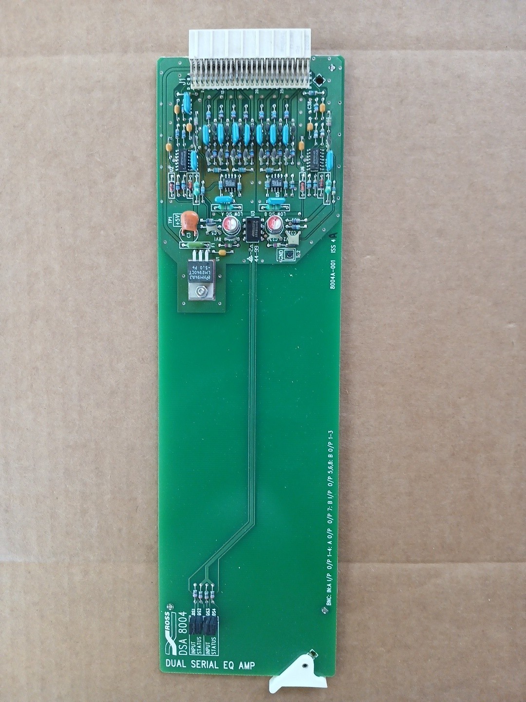 Ross Video DSA-8004 Dual Serial Equalizing Amplifier Broadcast Card