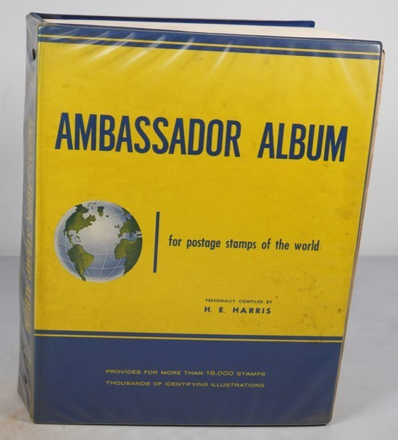 WORLDWIDE A-Z COLLECTION OF 4,800+ STAMPS MINT & USED STORED IN HARRIS ALBUM