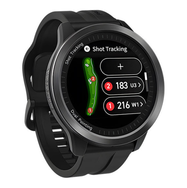 Voice Caddie T12 Pro Smart Golf Watch OLED GPS Course View AI Black Korea