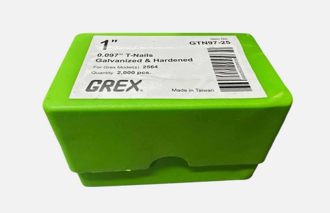Grex 0.097" 5/8" T-Nails  GTN97-15 (Qty: 2,000)