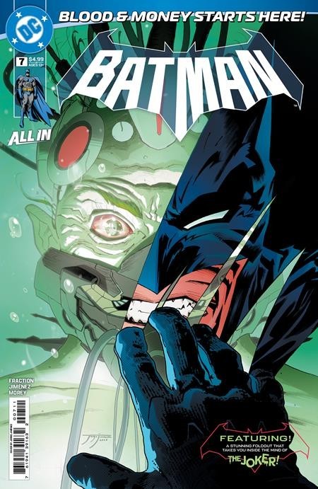 Batman #7 CVR A Jorge Jimenez Joker Variant Cover 3/4/26 DC Comics