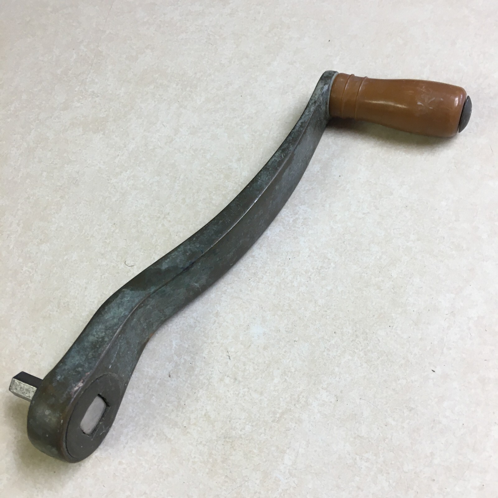 Vintage Bronze Sailboat Winch Handle 12" Long