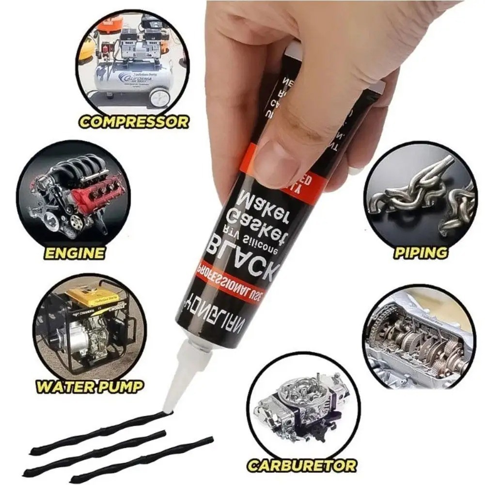High Temp Oil Resistant Gasket Sealant Car Motorcycle Engine Repair Adhesive