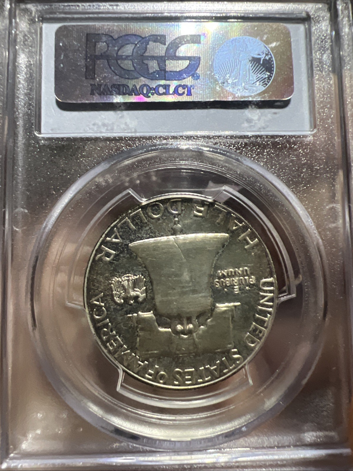 1962 PCGS PR65 Toned Franklin Half Dollar 50¢