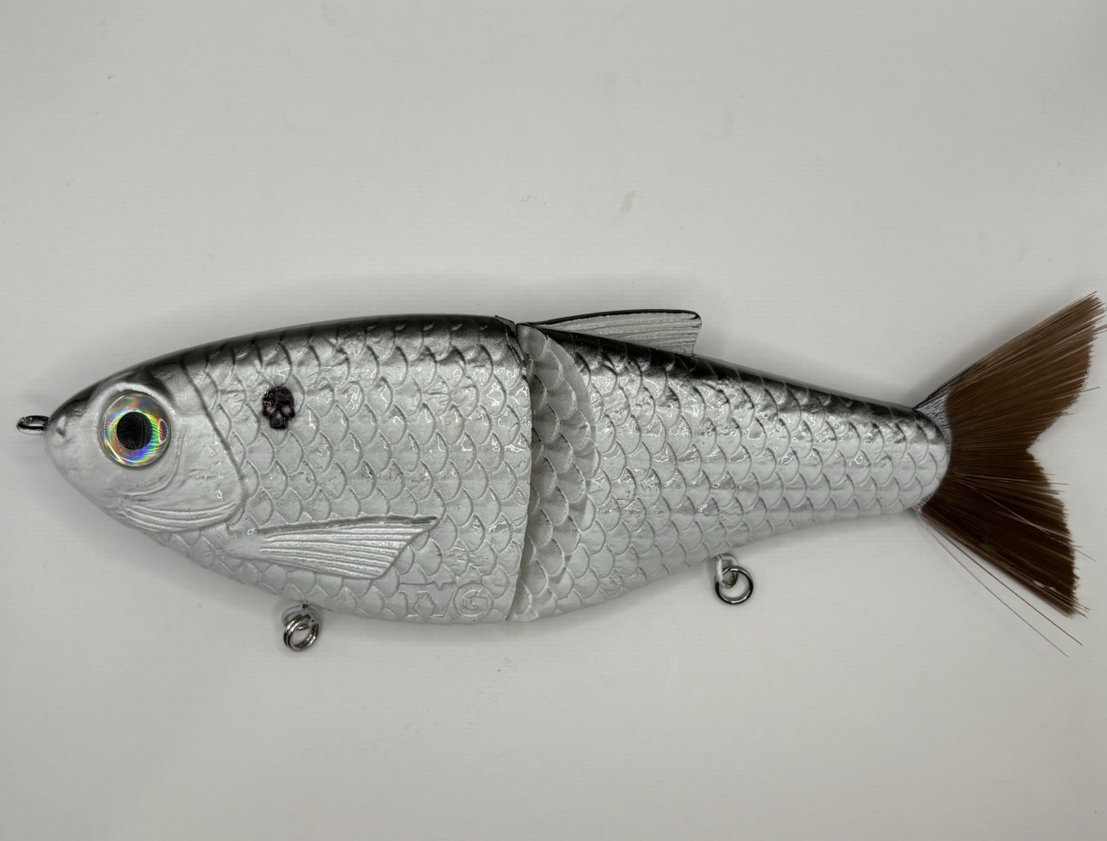 TYG Silencer Shad Glide bait swimbait custom 7 inch OG Skull Shad NEW