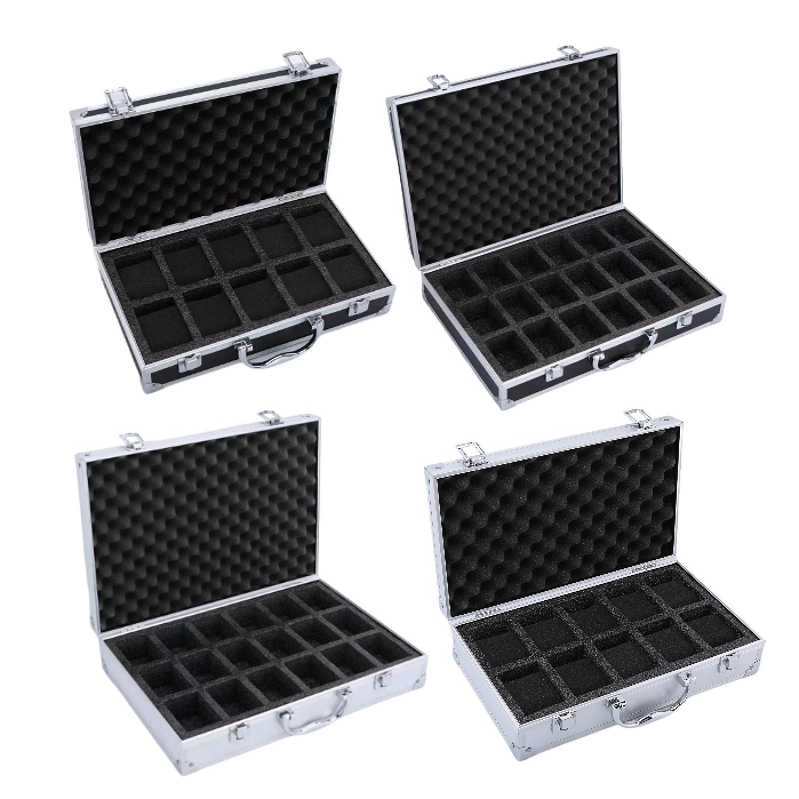Watch case, watch box, watch storage, portable watch case made of aluminum alloy