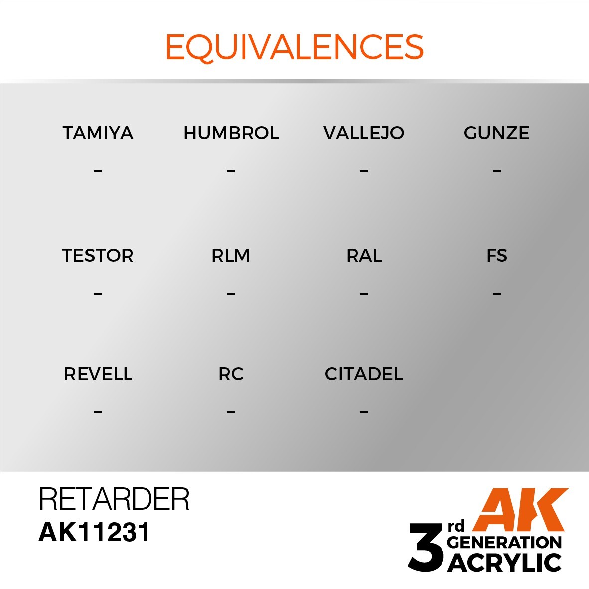 AK Interactive 3G Acrylic Retarder 17ml