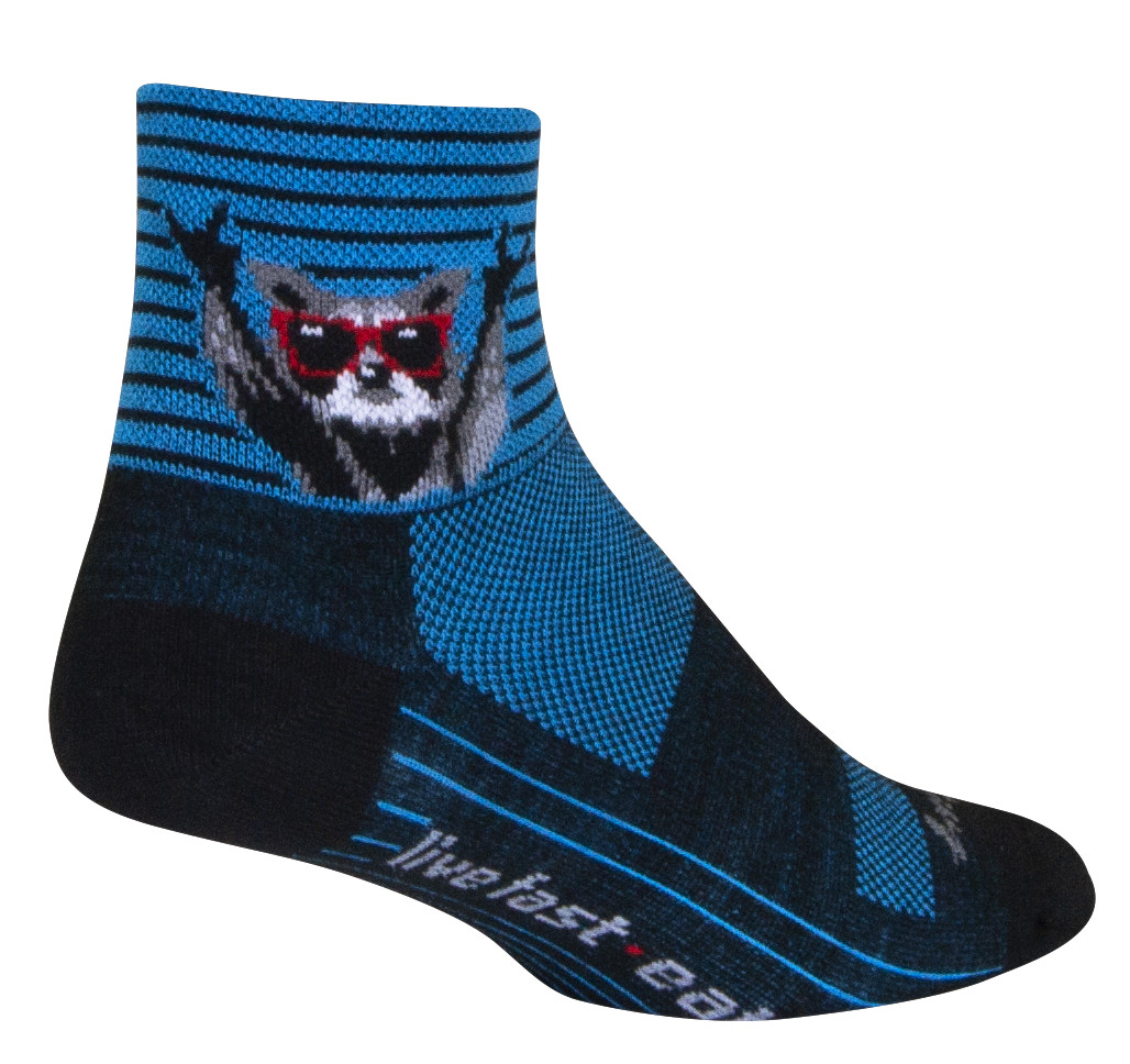Socks - SockGuy - Live Fast S/M 3" Classic Cycling/Running NEW