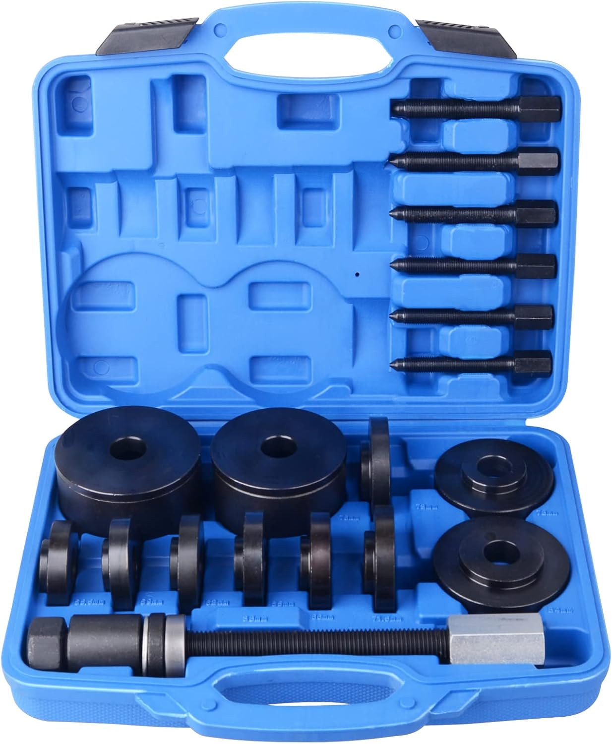 19Pcs Front Wheel Drive Bearing Removal Tool Bundle Slide Hammer Puller Set Kit