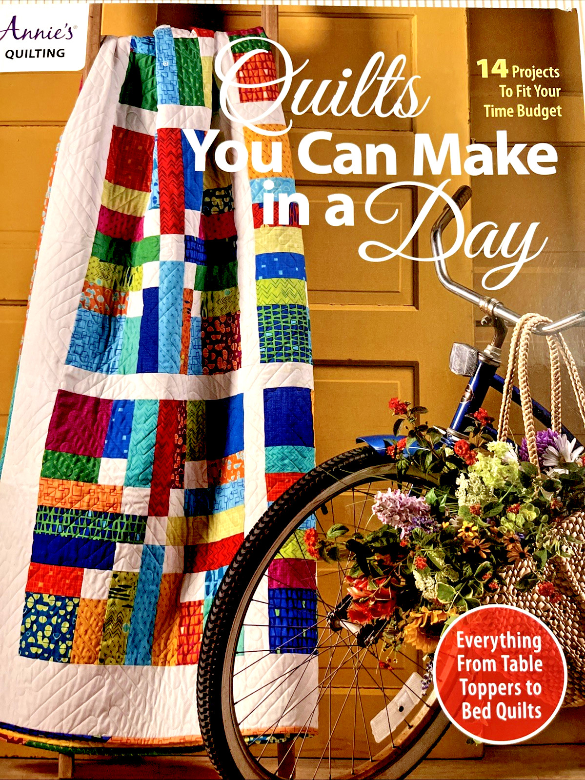 Annies 141462 QUILTS YOU CAN MAKE IN A DAY soft 48pg 14 designs 2021