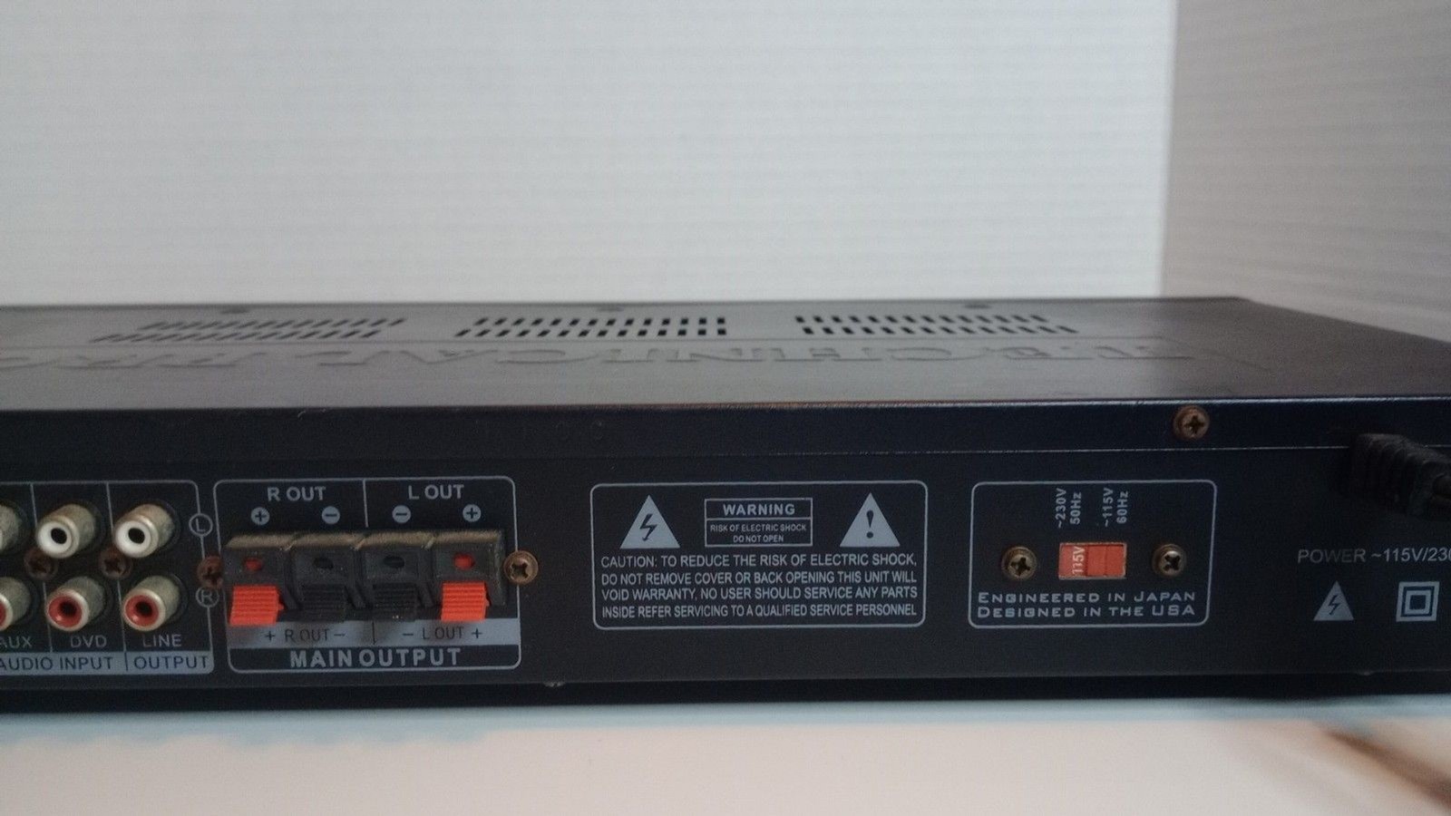 Technical Pro Integrated 1000 Watts Amplifier w/ USB, SD Card (Read Description)