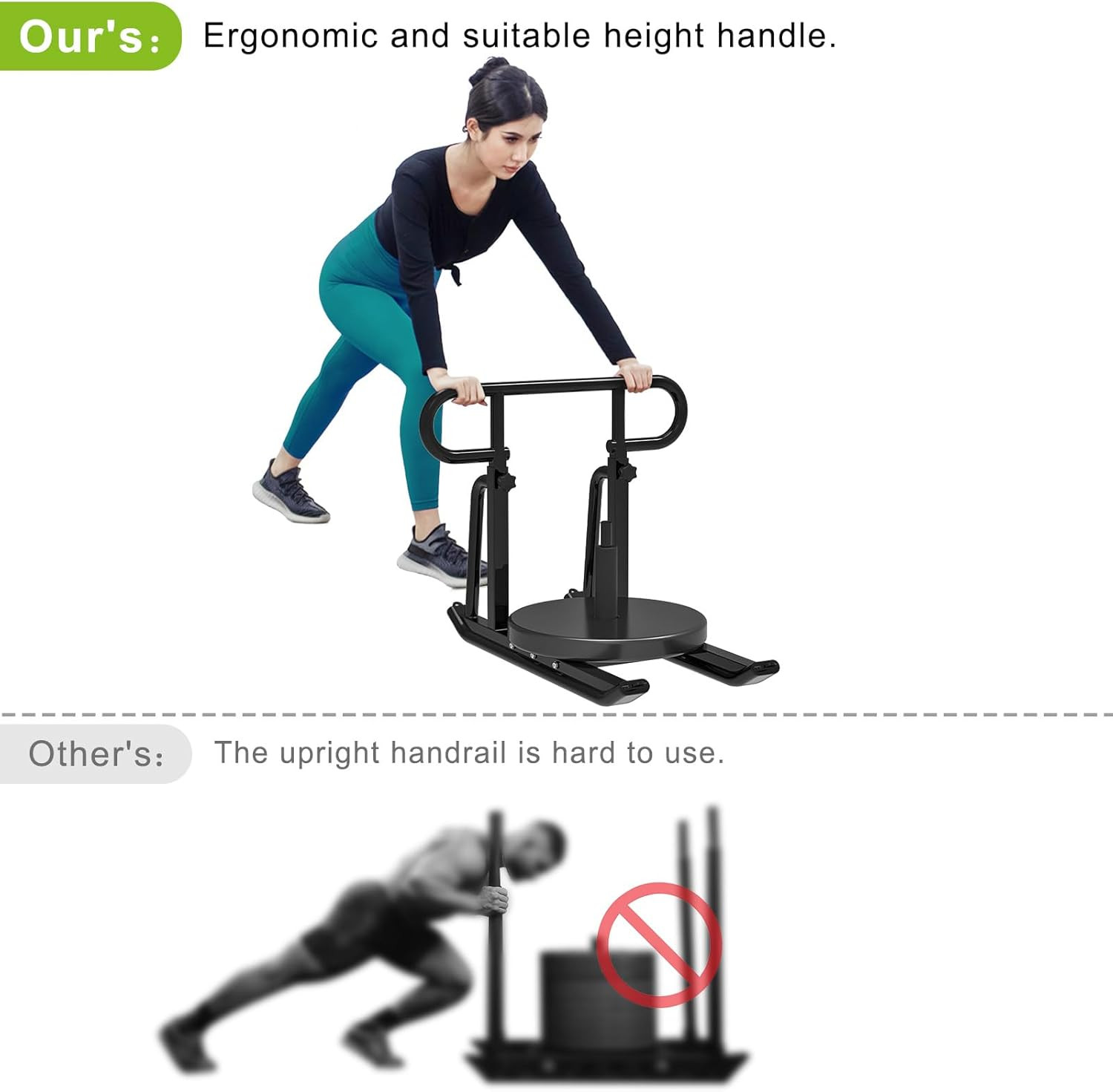 Weight Sled, Fitness Sled, Fitness Strength Training Sled, Speed Training Sled -